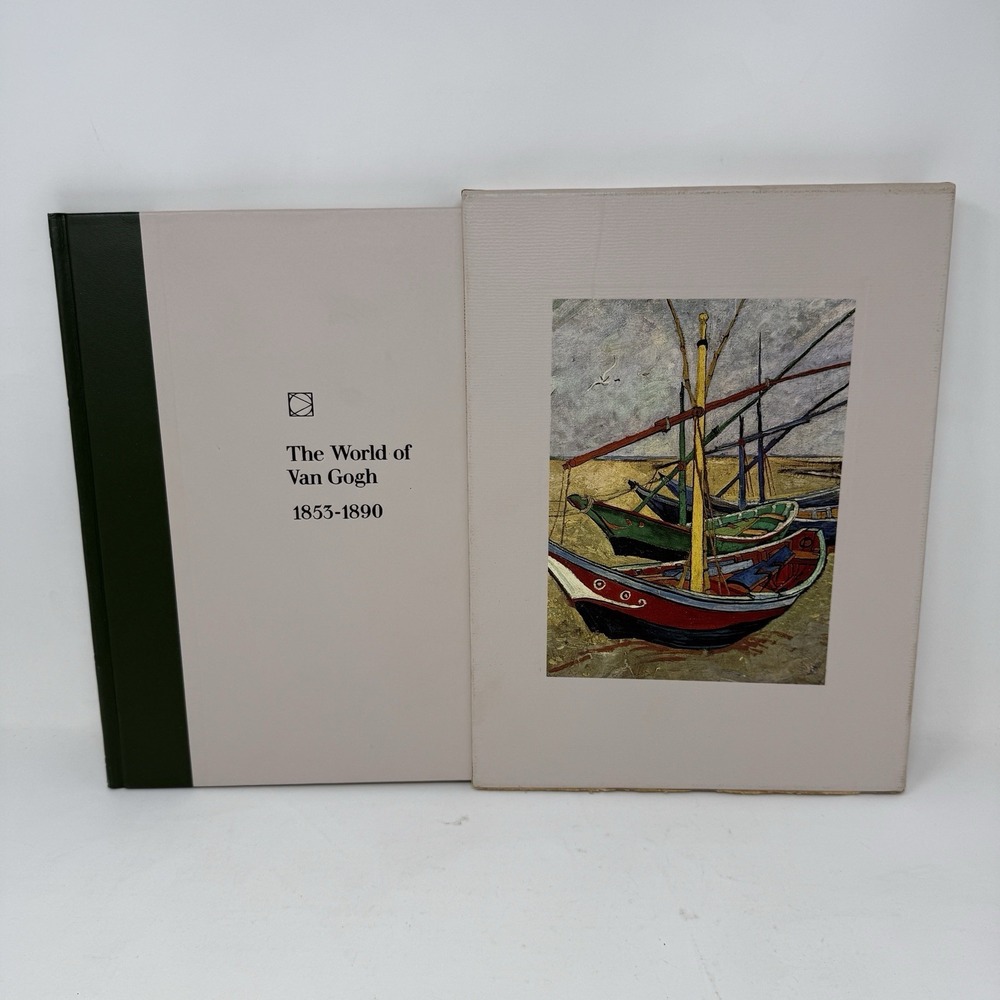 The World of Van Gogh 1853-1890 TIME-LIFE LIBRARY OF ART Hardcover w/ Slipcase
